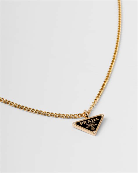 prada fine jewelry gold necklace|prada necklace for boys.